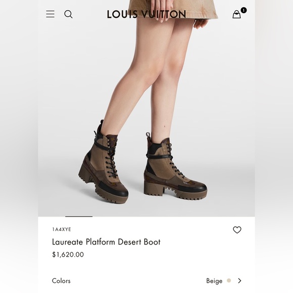 Laureate Platform Desert Boot - Picture 1 of 7